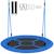 Balançoire nid d'oiseau hauteur réglable charge 200 kg 80 cm Bleu 1 - vertbaudet enfant 