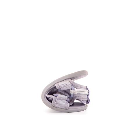 Sandales filles synthétique fermeture adhésive barefoot Pink+Purple+Verd clair 9 - vertbaudet enfant 