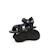 Sandales garçon synthétique fermeture adhésive barefoot Blue+Green 6 - vertbaudet enfant 