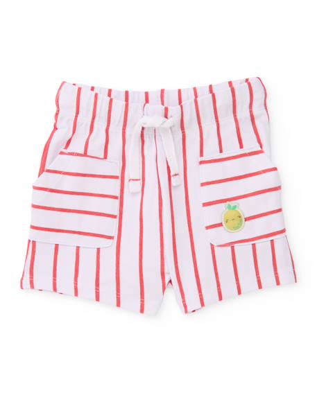 Ensemble en tricot pour nouveau-né avec patch brodé Rouge 4 - vertbaudet enfant 
