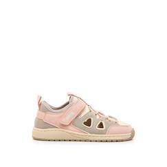 -Sandales filles synthétique fermeture adhésive barefoot