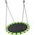 Balançoire nid d'oiseau ronde balançoire panier dia. 1 m 4 anneaux cordages inclus Vert 5 - vertbaudet enfant 