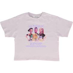 -T-shirt 'k-pop demon hunters' manches courtes en coton