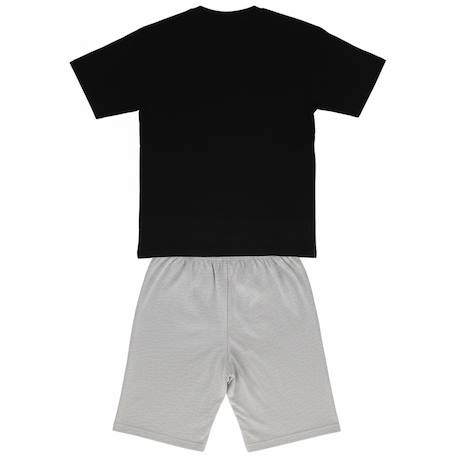 Pyjashort 'k-pop demon hunters' manches courtes en coton Noir 5 - vertbaudet enfant 