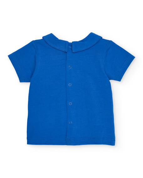 Ensemble tricot pour nouveau-né avec design enfantin Bleu 3 - vertbaudet enfant 
