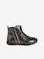 Bottines enfant fille synthétique zippées anthracite+marron+noir 2 - vertbaudet enfant 