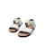 Sandales filles synthétique fermeture adhésive barefoot Multicolor+Rose+White 16 - vertbaudet enfant 
