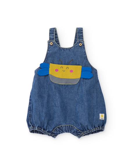 Ensemble tricot pour nouveau-né avec poche avant Bleu 4 - vertbaudet enfant 