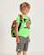 T-shirt garçon en maille avec fermeture à l’épaule Vert 1 - vertbaudet enfant 