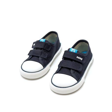 Sneakers garçon textile fermeture adhésive barefoot Blanc cassé+Bleon foncé+Bleu foncé+Bleu marine+Noir intense+Turquoise 17 - vertbaudet enfant 