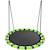 Balançoire nid d'oiseau ronde balançoire panier dia. 1 m 4 anneaux cordages inclus Vert 1 - vertbaudet enfant 