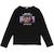 T-shirt 'k-pop demon hunters' manches longues en coton Noir 1 - vertbaudet enfant 