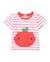 Ensemble en tricot pour nouveau-né à rayures Rouge 2 - vertbaudet enfant 