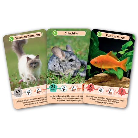 Jeu de cartes - défis nature junior - fidèles compagnons - dès 7 ans - 1 à 4 joueurs - fabriqué en france et éco-conçu Multicolore 3 - vertbaudet enfant 