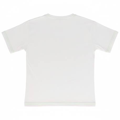 T-shirt 'Mario Yoshi' manches courtes en coton Blanc 2 - vertbaudet enfant 