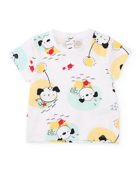 Ensemble en tricot pour nouveau-né avec poches sur le devant Blanc 2 - vertbaudet enfant 