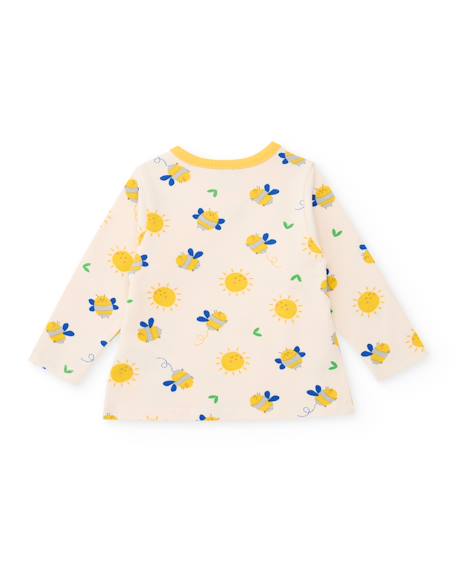 Ensemble tricot pour nouveau-né avec fermeture latérale Beige 3 - vertbaudet enfant 
