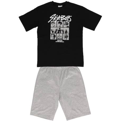 Fille-Pyjashort 'k-pop demon hunters' manches courtes en coton