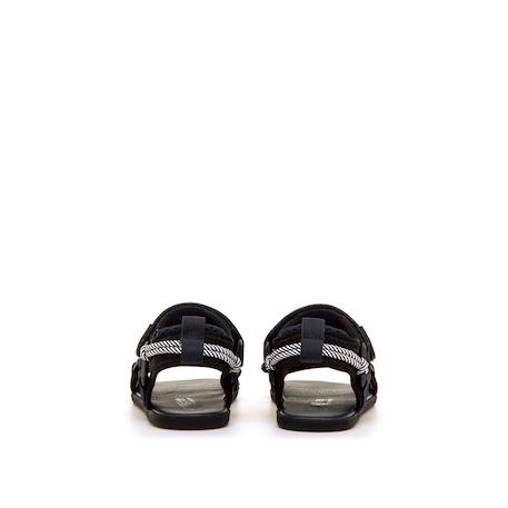 Sandales garçon synthétique fermeture adhésive barefoot Blue+Green 5 - vertbaudet enfant 