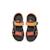 Sandales filles synthétique fermeture adhésive Fuchsia+Green+Orange 14 - vertbaudet enfant 