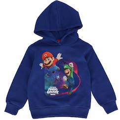 -Sweat à capuche garçon 'mario' manches longues molletonné