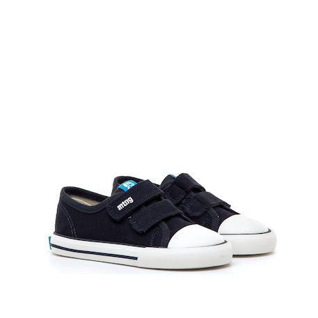 Sneakers garçon textile fermeture adhésive barefoot Blanc cassé+Bleon foncé+Bleu foncé+Bleu marine+Noir intense+Turquoise 15 - vertbaudet enfant 