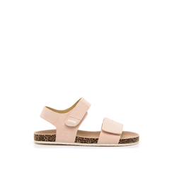 -Sandales filles synthétique fermeture adhésive barefoot