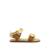 Sandales garçon synthétique fermeture adhésive barefoot Camel 1 - vertbaudet enfant 