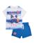 Ensemble pour garçon en maille avec imprimé à rayures Bleu 1 - vertbaudet enfant 