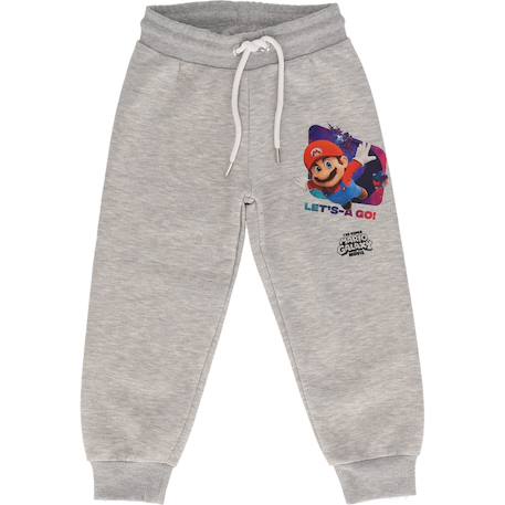 Pantalon de jogging imprimé 'mario' molletonné - vertbaudet enfant Garçon-Jogging-Pantalon de jogging imprimé 'mario' molletonné