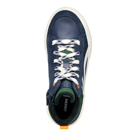 Baskets montantes garçon j weemble boy Bleu+Bleu+Bleu vert 11 - vertbaudet enfant 