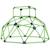 Dôme d'escalade enfant dia. 182 x 119h cm nombreuses prises max. 90 kg plastique violet vert Vert 1 - vertbaudet enfant 
