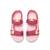 Sandales filles synthétique fermeture adhésive Fuchsia+Green+Orange 2 - vertbaudet enfant 