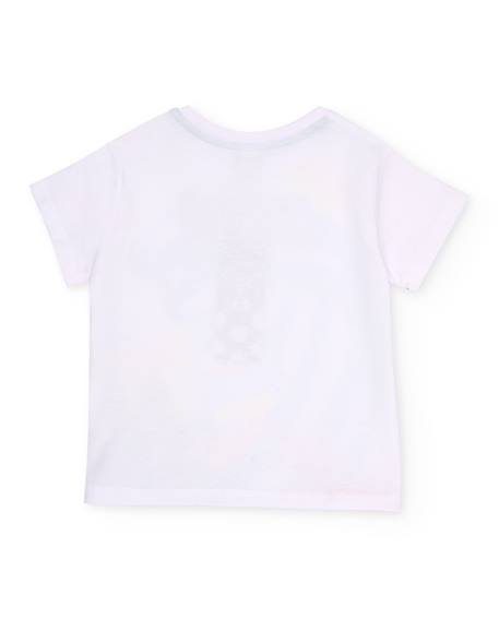 Ensemble garçon en maille avec imprimé surf Blanc 4 - vertbaudet enfant 
