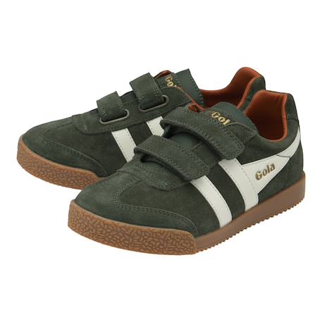 Baskets cuir cka192 Vert 3 - vertbaudet enfant 