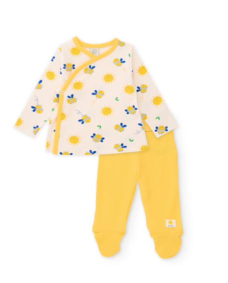 Ensemble tricot pour nouveau-né avec fermeture latérale  - vertbaudet enfant