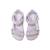 Sandales filles synthétique fermeture adhésive barefoot Pink+Purple+Verd clair 8 - vertbaudet enfant 