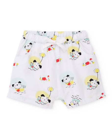 Ensemble en tricot pour nouveau-né avec fermeture à l’épaule Jaune 4 - vertbaudet enfant 