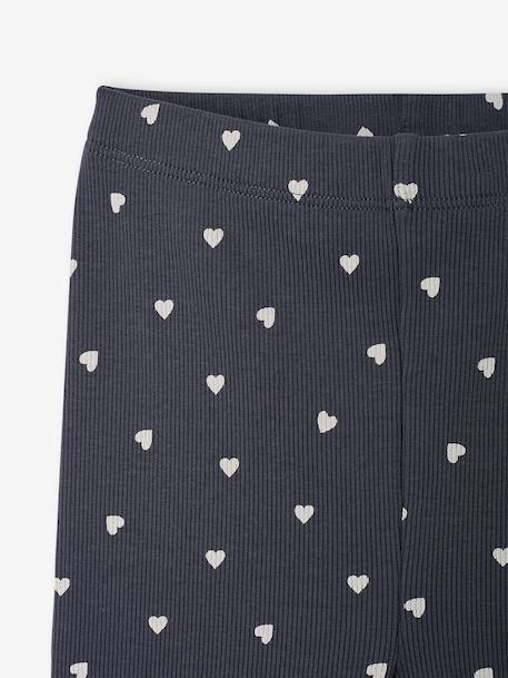 Lot de 3 leggings fille encre+vanille 6 - vertbaudet enfant 