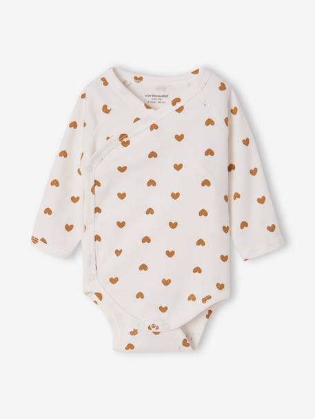 Lot de 5 bodies naissance fille manches longues écru 8 - vertbaudet enfant 