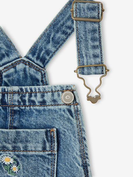 Salopette fille bleu jean 9 - vertbaudet enfant 