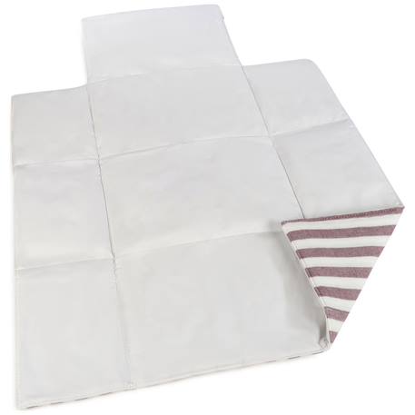 Tapis à langer cherry rayé Mauve 3 - vertbaudet enfant 