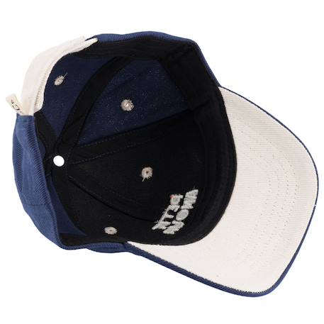 Casquette enfant petit amour bleu (9-24 mois) Bleu, blanc 4 - vertbaudet enfant 
