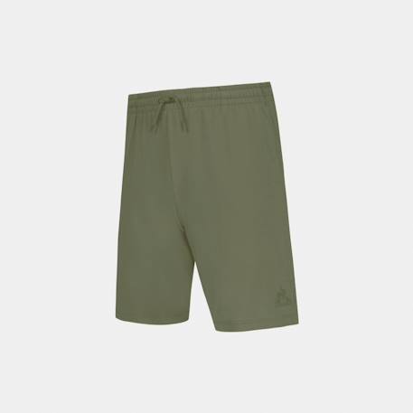 Short essentiel en jersey de coton essentiels Kaki 3 - vertbaudet enfant 