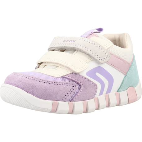 Basket fille modèle b iupidoo Beige c0265+Violet c8q1z 10 - vertbaudet enfant 