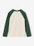 T-shirt manches longues garçon marine+ocre+vert 8 - vertbaudet enfant 