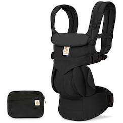 Porte bébé omni classic coton onyx black  - vertbaudet enfant