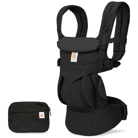 Porte bébé omni classic coton onyx black Noir 1 - vertbaudet enfant 