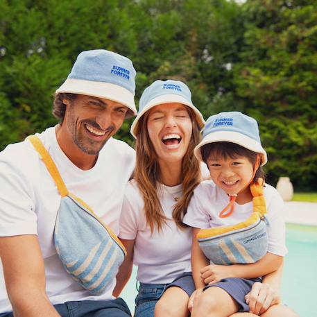 Bob bébé summer forever éponge Bleu, crème 4 - vertbaudet enfant 