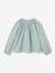 Blouse fille manches smockées ivoire+vanille+vert sauge 8 - vertbaudet enfant 